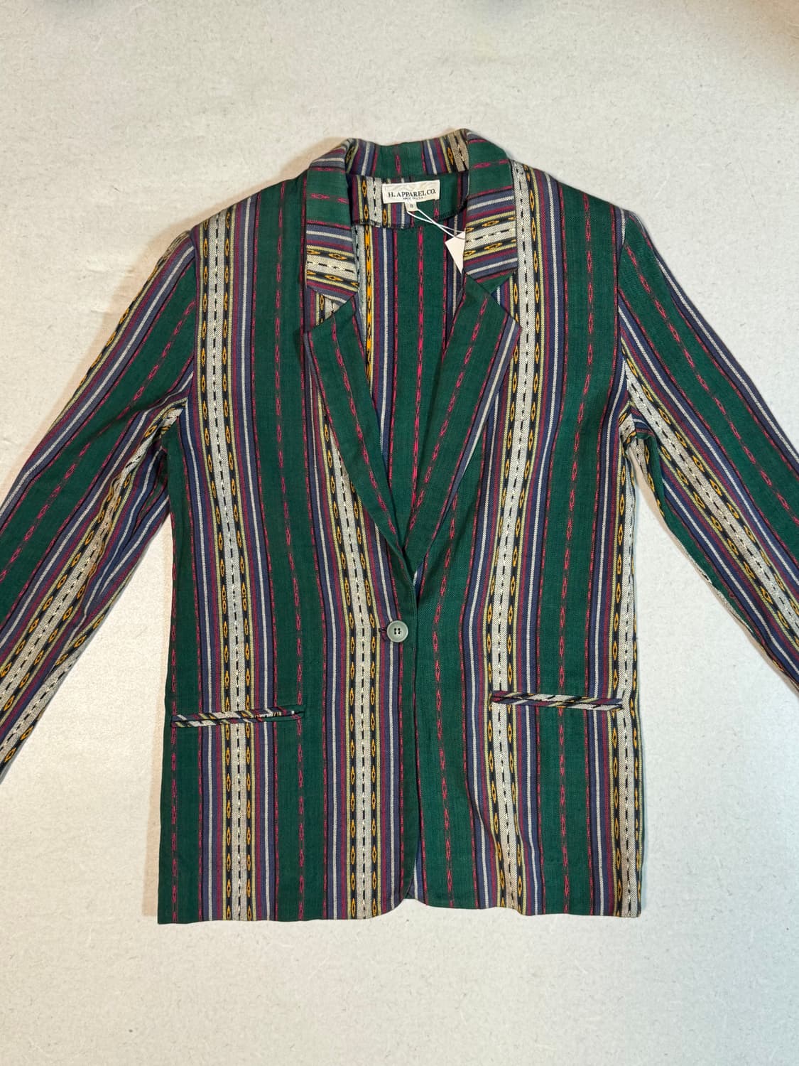 90s 네이티브 아메리칸 무늬 made in usa 블레이져 자켓 상품이미지1