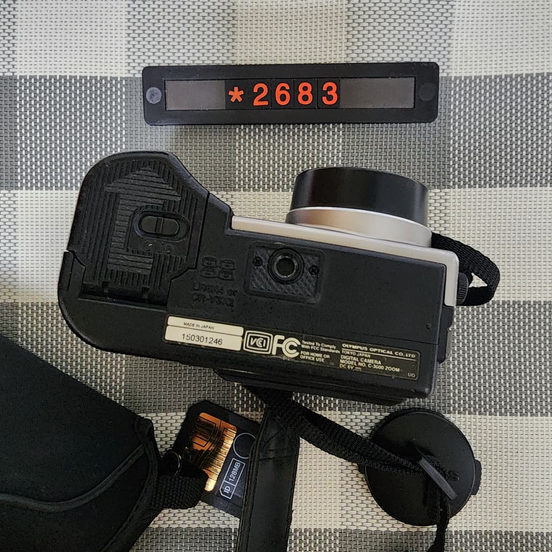 올림푸스 카메디아 C-3000 줌 디지털카메라 파우치포함 상품이미지4