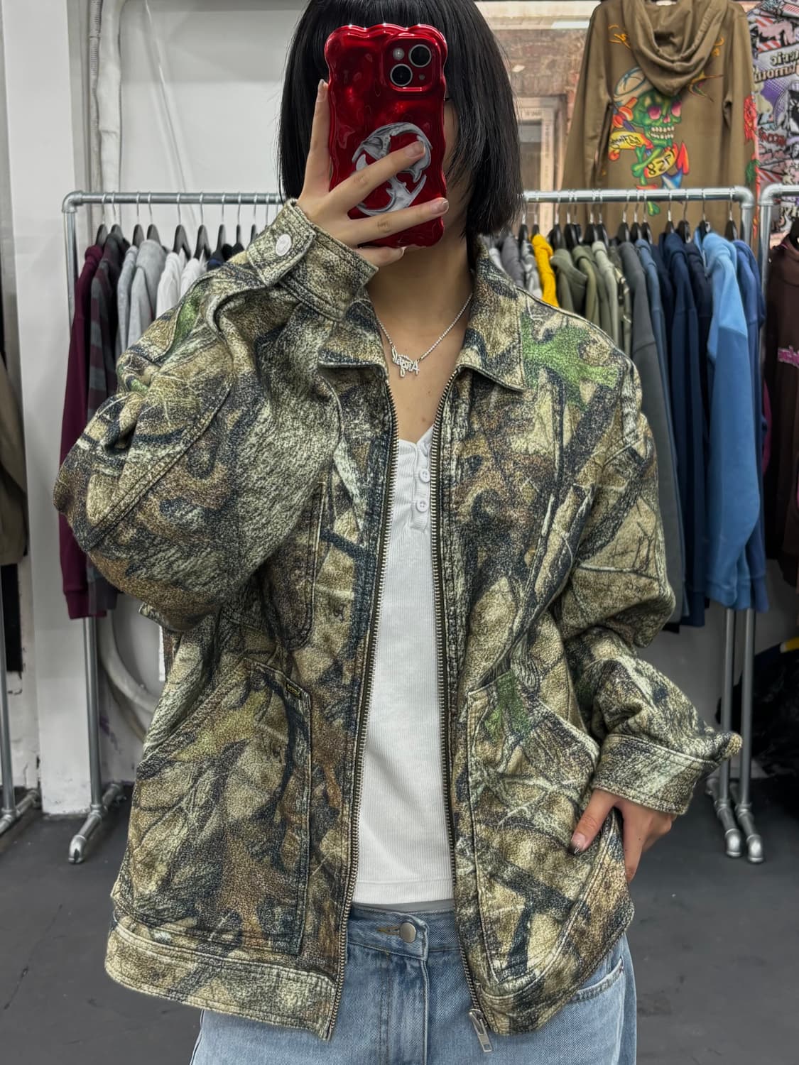 슈프림 23FW 몰스킨 리얼트리 워크자켓 상품이미지1