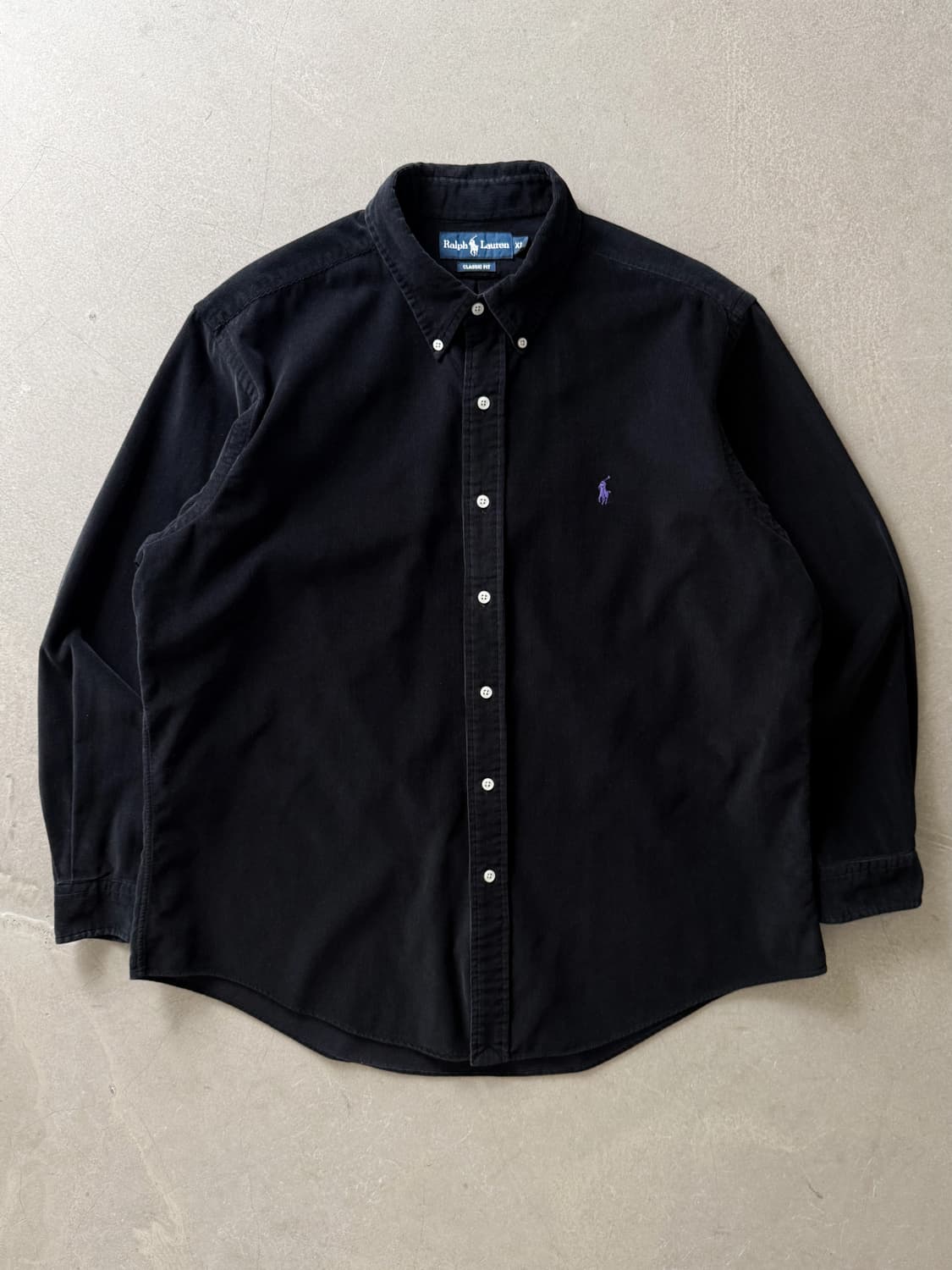 Polo Ralph Lauren Black Corduroy Shirt 상품이미지1