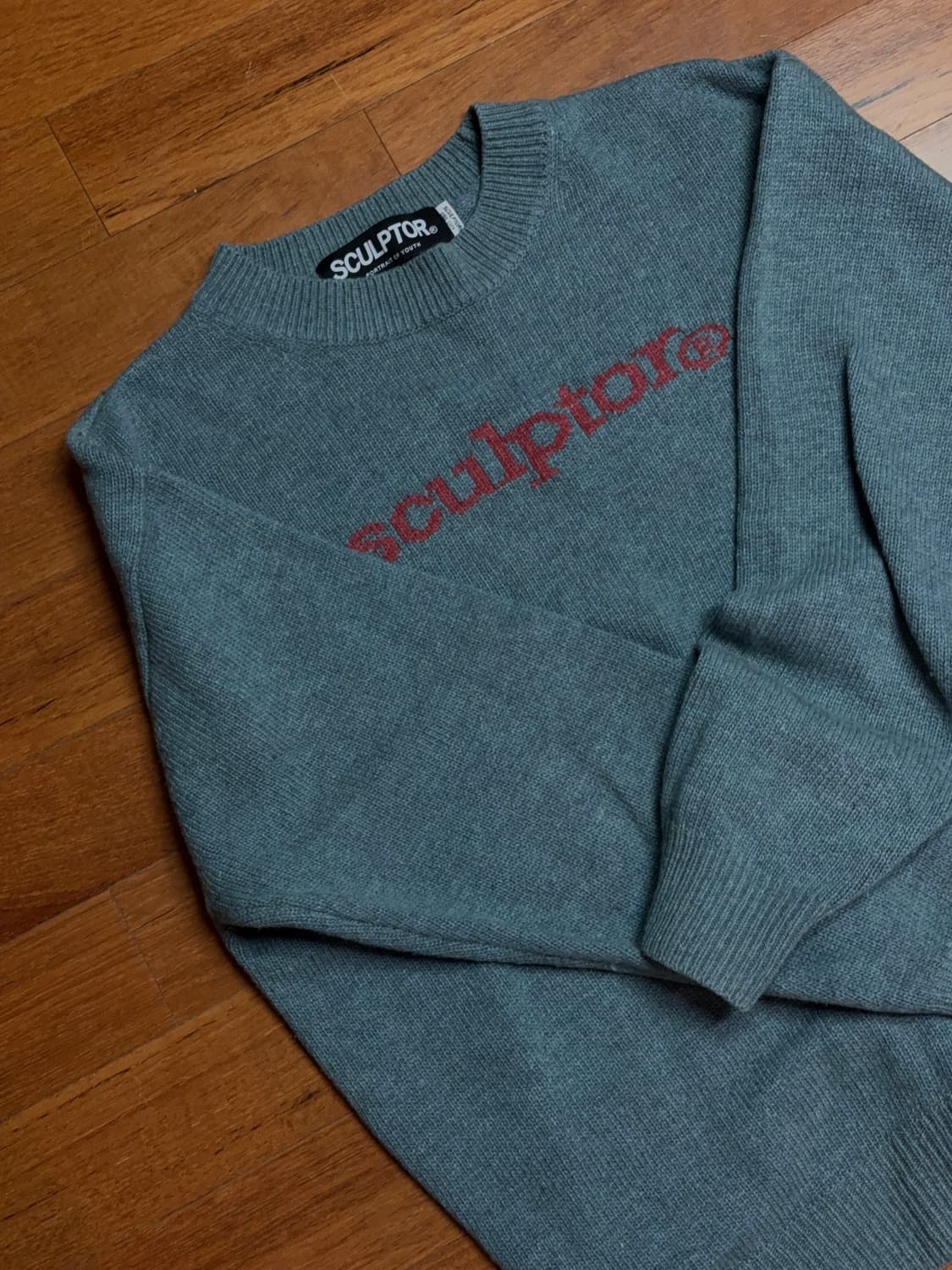 스컬프터 울 스웨터 토파즈 상품이미지2