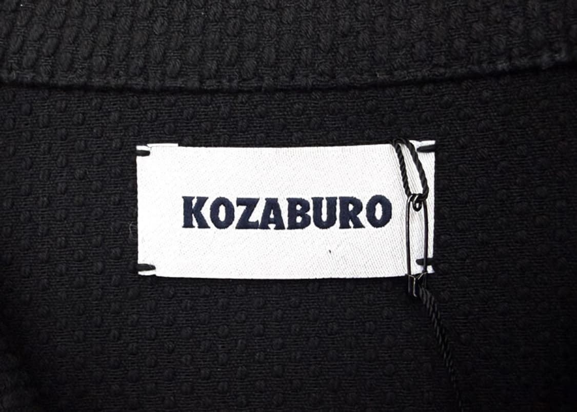 코자부로 23SS 트럭커 자켓 사시코 블랙 상품이미지8