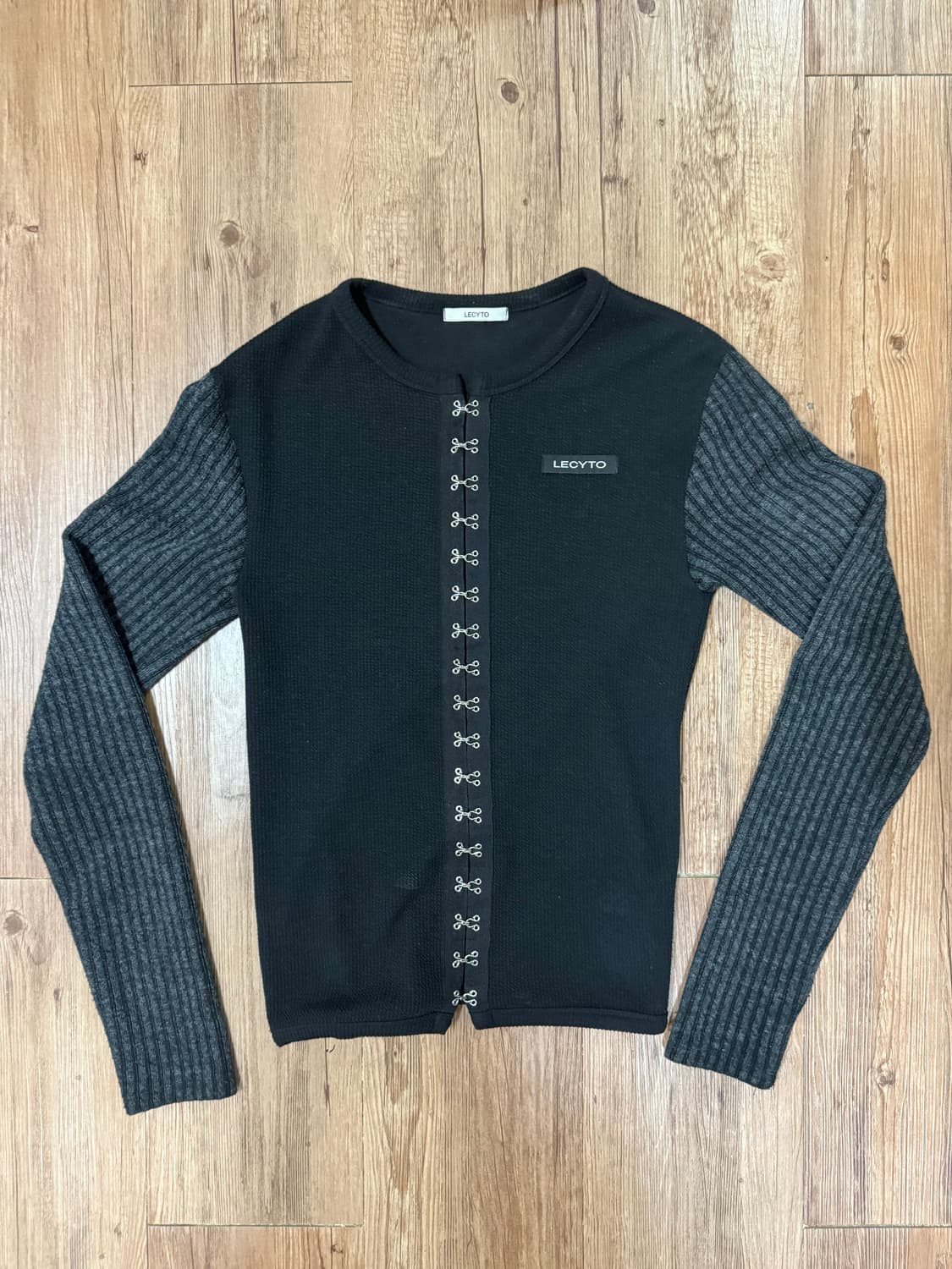 Hook-Line Slim T-shirt_[Black] 상품이미지4