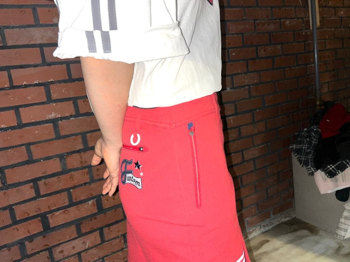 Phantom Project_ Red short skirt🍒 상품이미지1