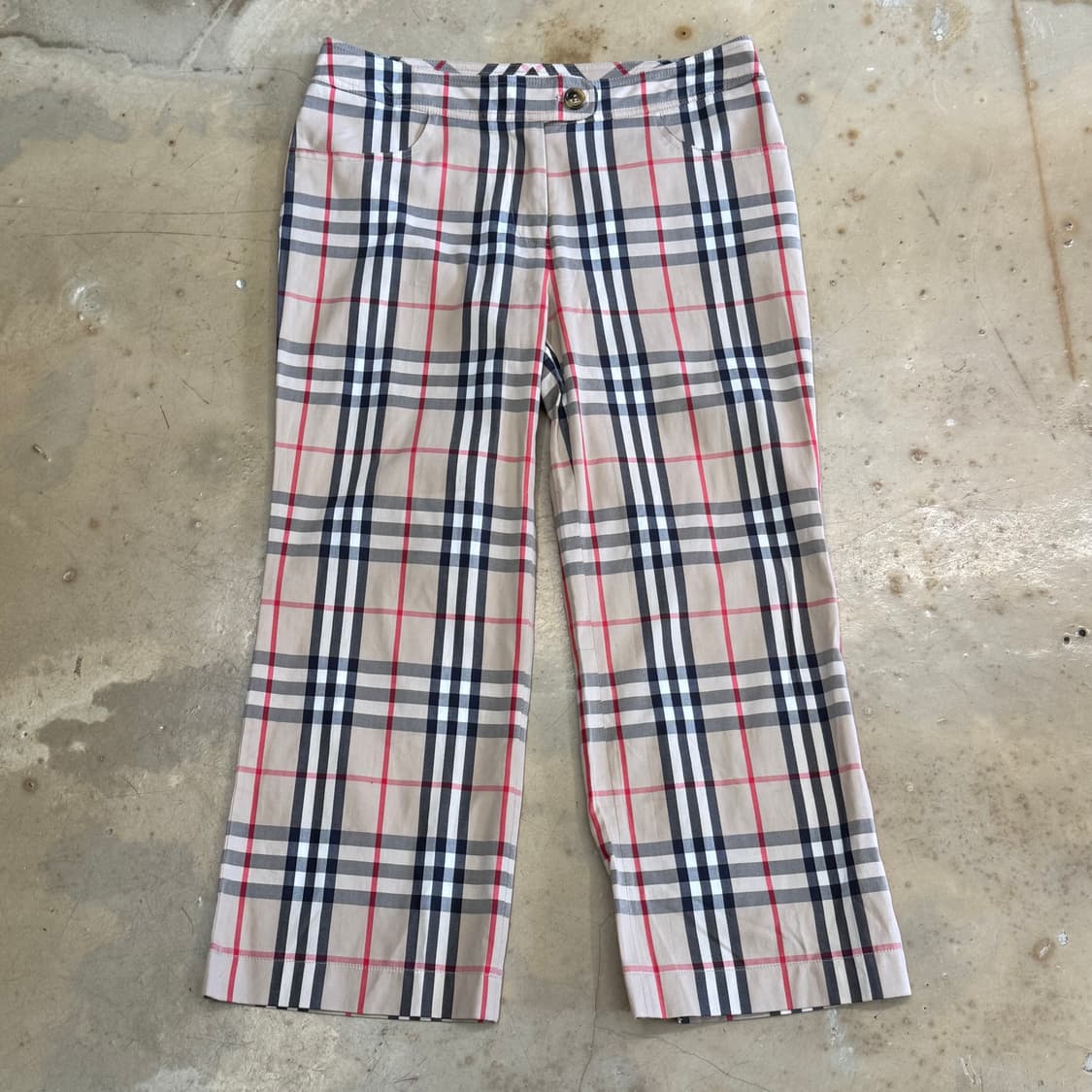 8 버버리 여성용 노바체크 7부 슬랙스 상품이미지2