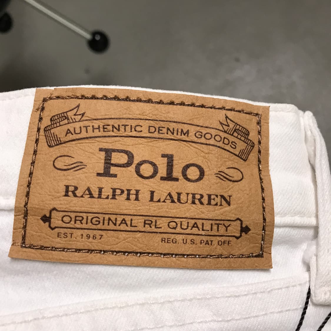 폴로 랄프로렌 화이트 팬츠 30/30 상품이미지4