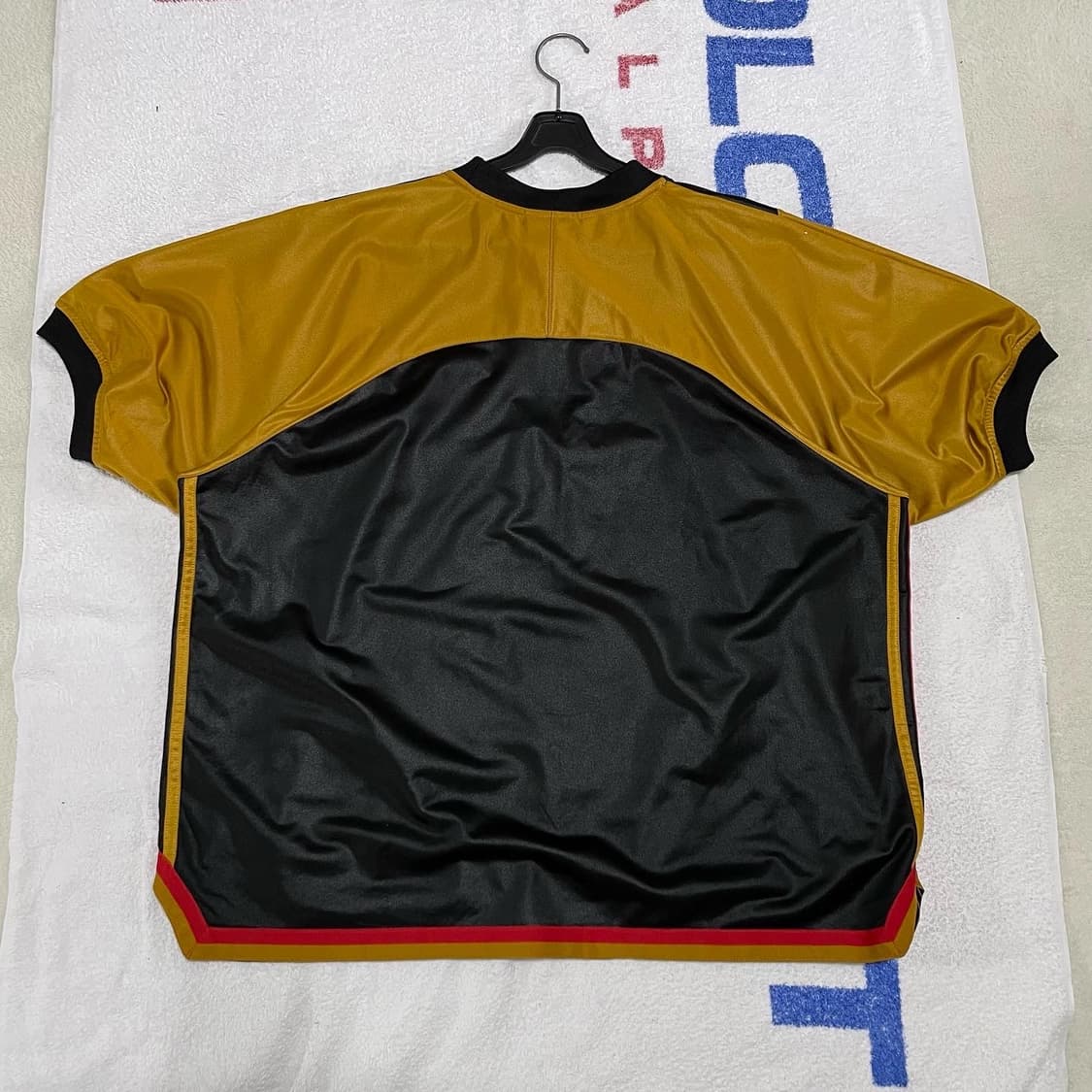 90년대 아디다스 센터로고 올드스쿨 반팔져지 상품이미지4