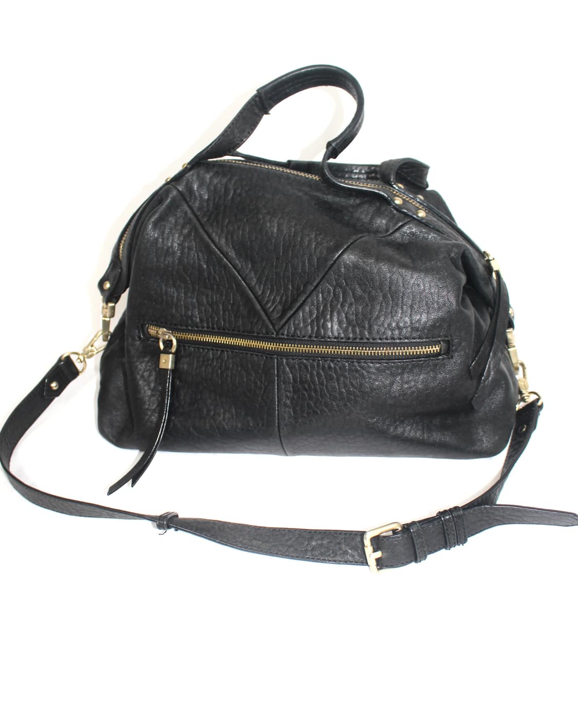 Diagonal leather tote shoulder cross bag 상품이미지3