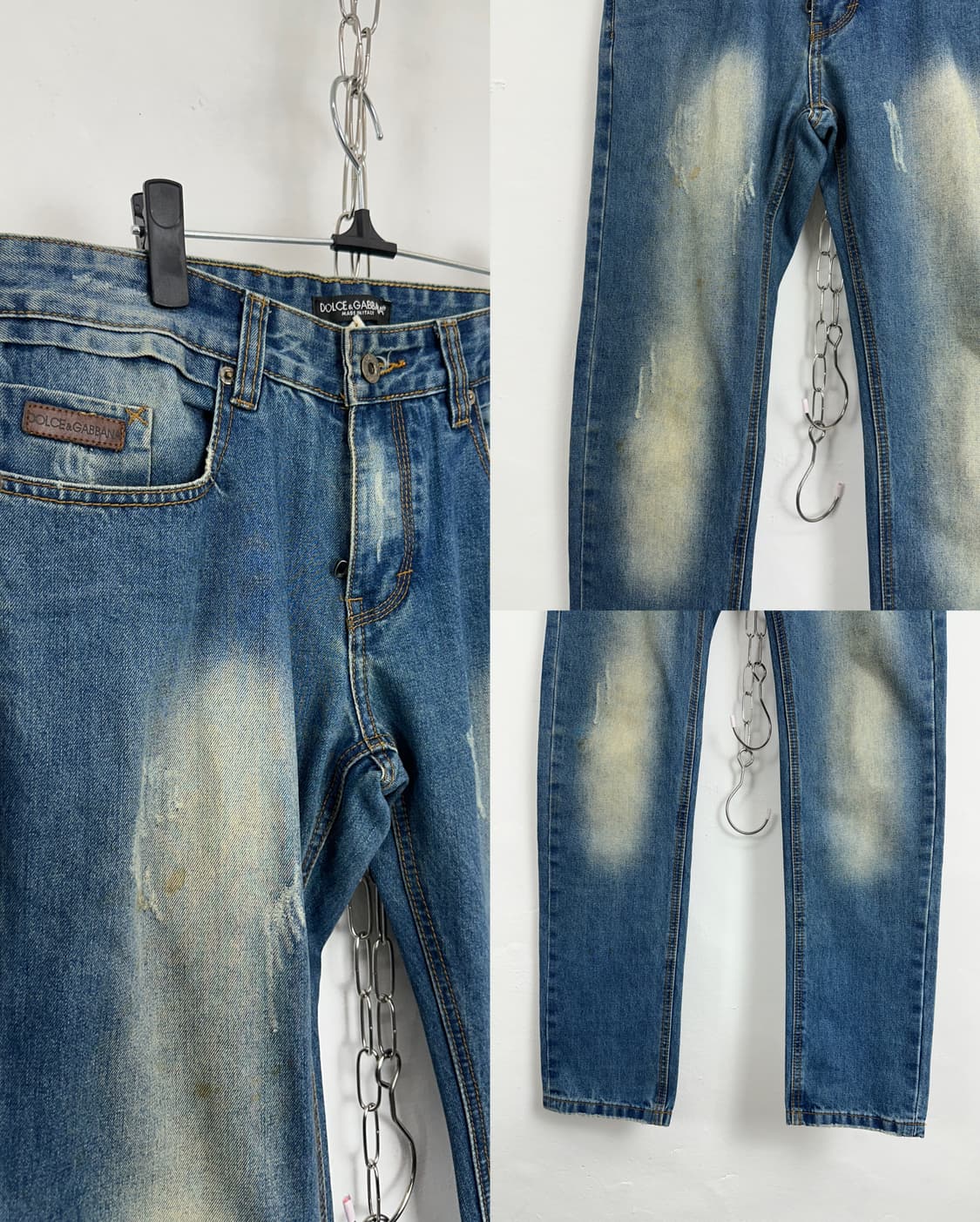 Dolce & Gabbana Metal Logo Plate Leather 상품이미지9