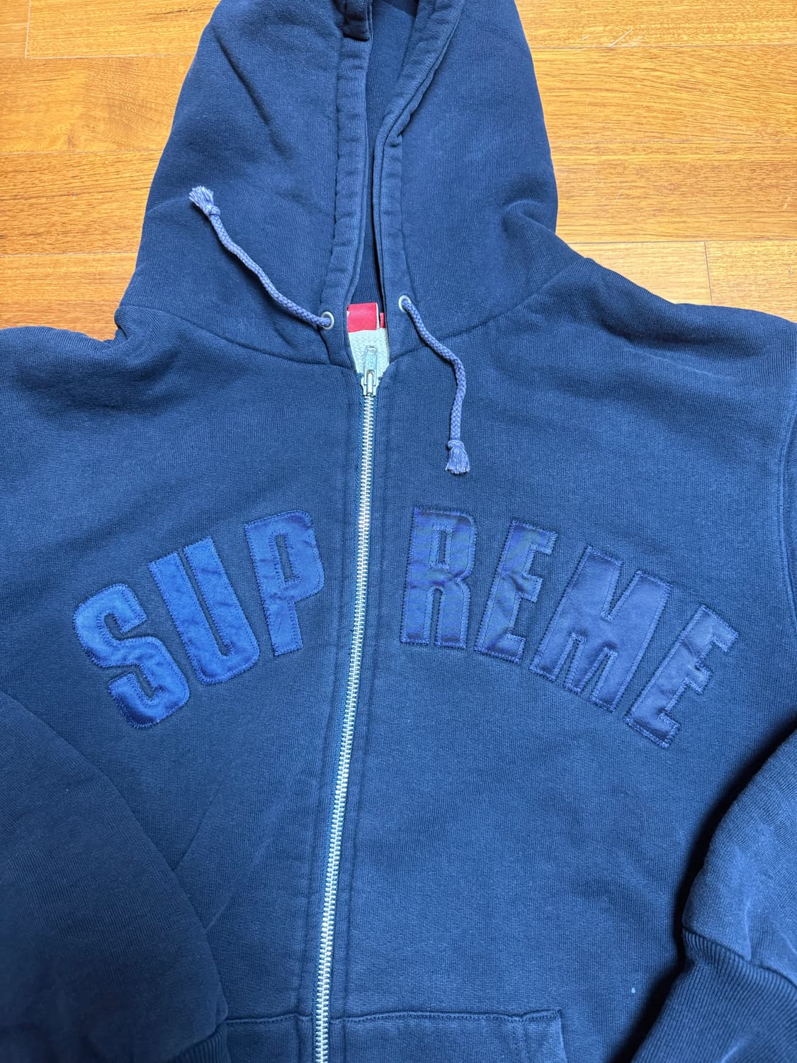 슈프림 아치 로고 써멀 후드 집업 상품이미지2