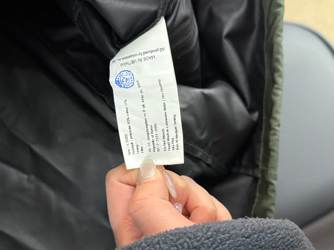 Marmot x Uniform Bridge anorak L 상품이미지7