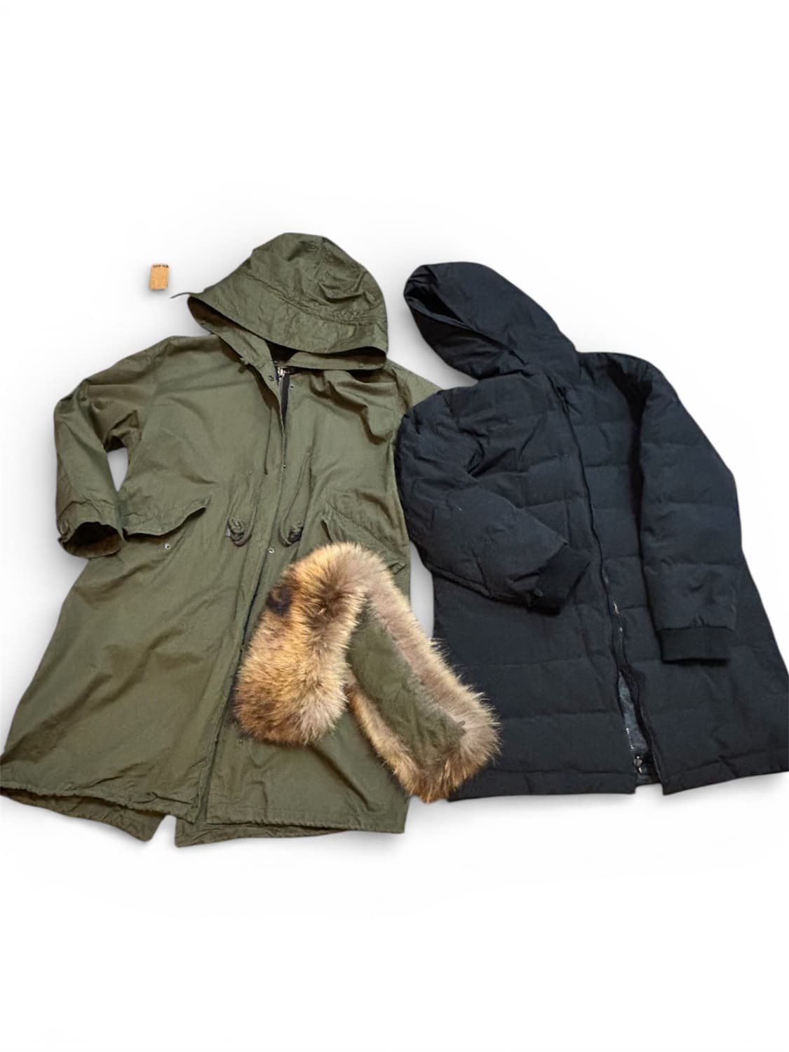 카이 아크만 덕다운 라쿤 야상 점퍼 상품이미지1