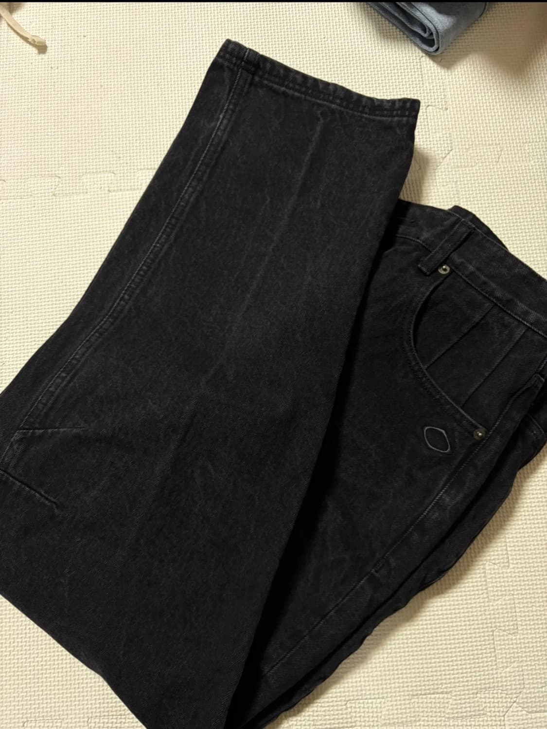 미스치프 롬버스 데님블랙 상품이미지1