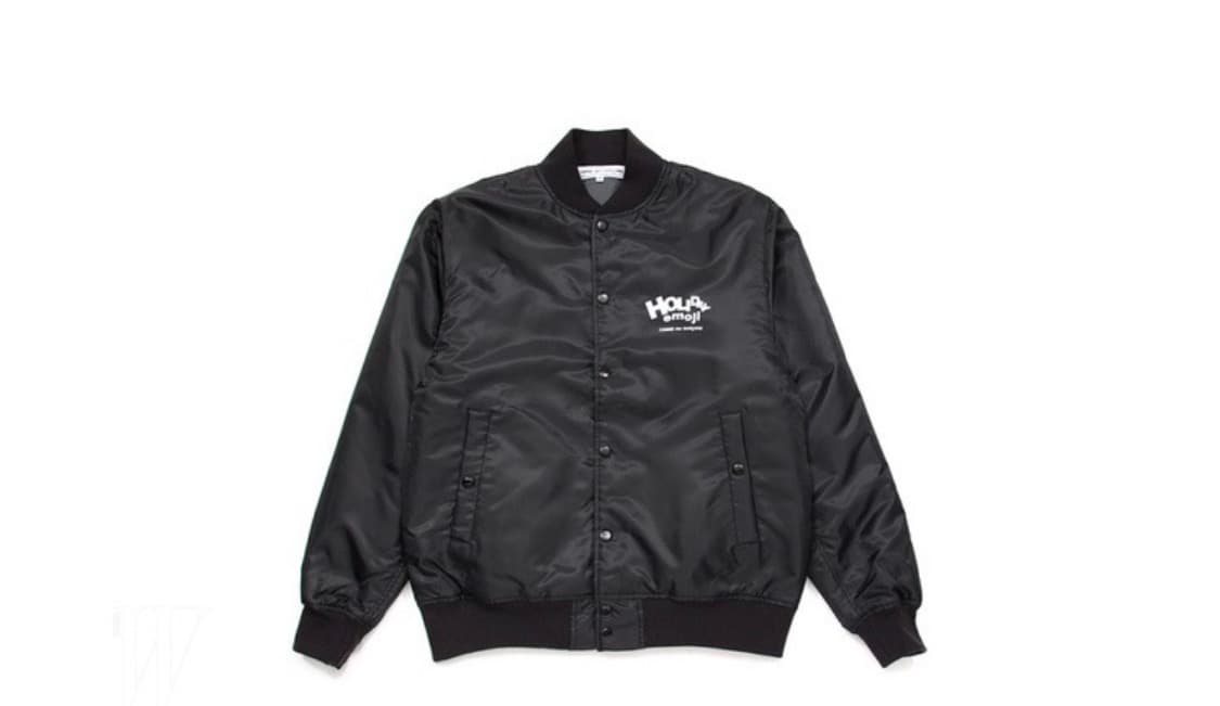 꼼데가르송 하트 와펜 봄버 자켓 검정L 상품이미지2