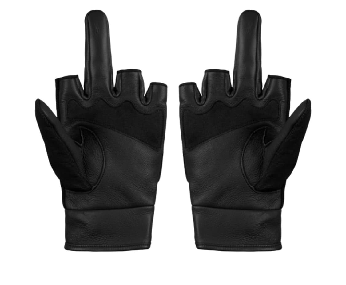 슈프림 x 넘버나인 레더 글러브 블랙 상품이미지2