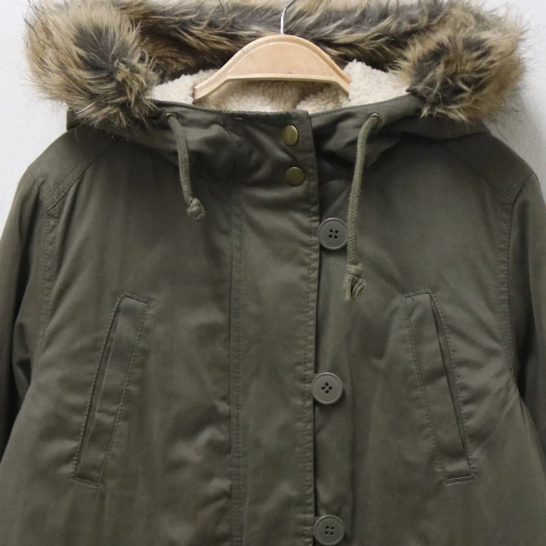 CHOCOL RAFFINE 숏 후드 야상 자켓 62322 상품이미지5