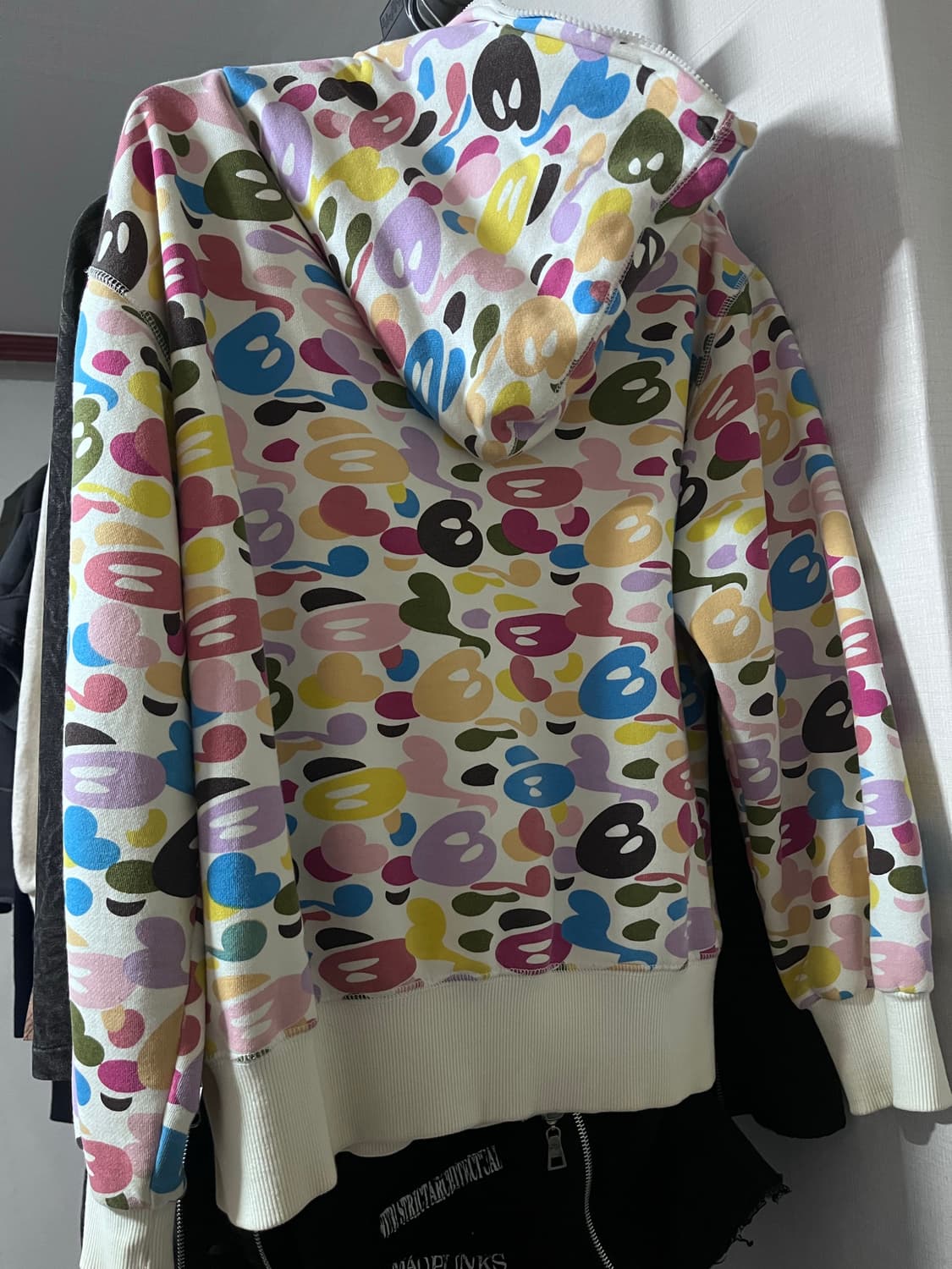 베이프 초레어 컬러 투웨이 후드집업 M 상품이미지4