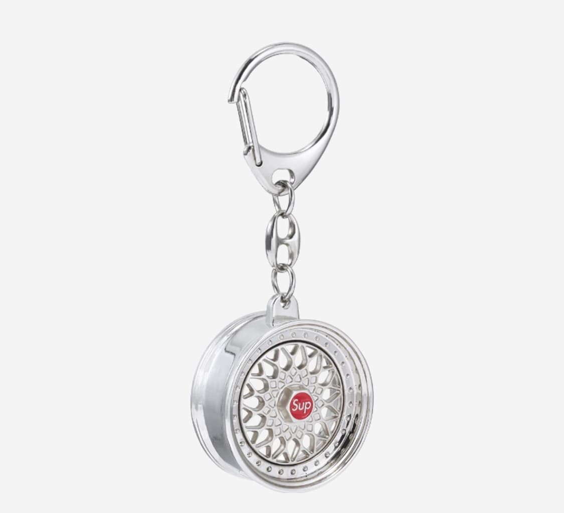 Supreme x BBS RS Rim Keychain Chrome  상품이미지1