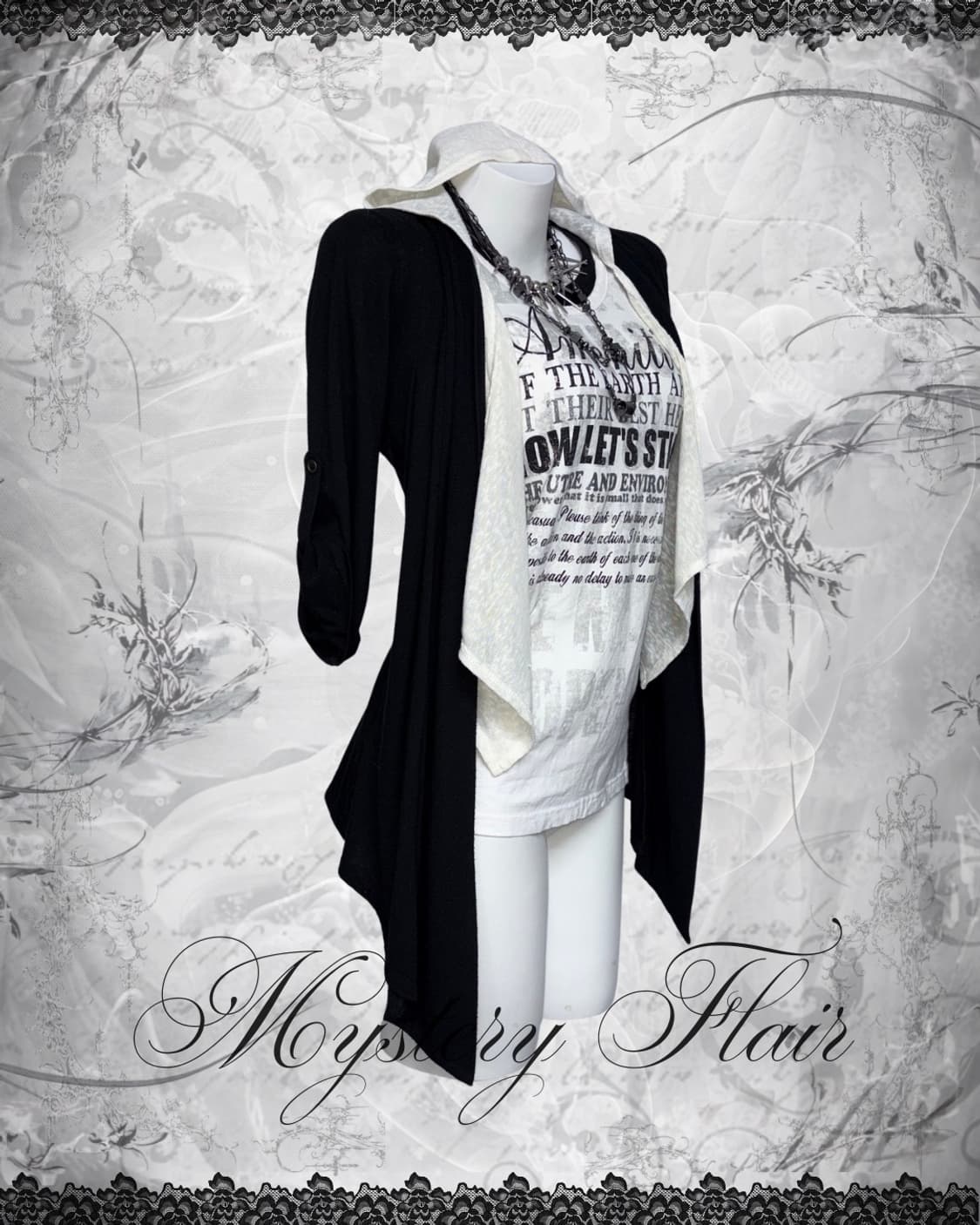 비주얼계 락시크 펑크 코디 ☠️☠️☠️ (드레이프, 릭깔) 상품이미지1