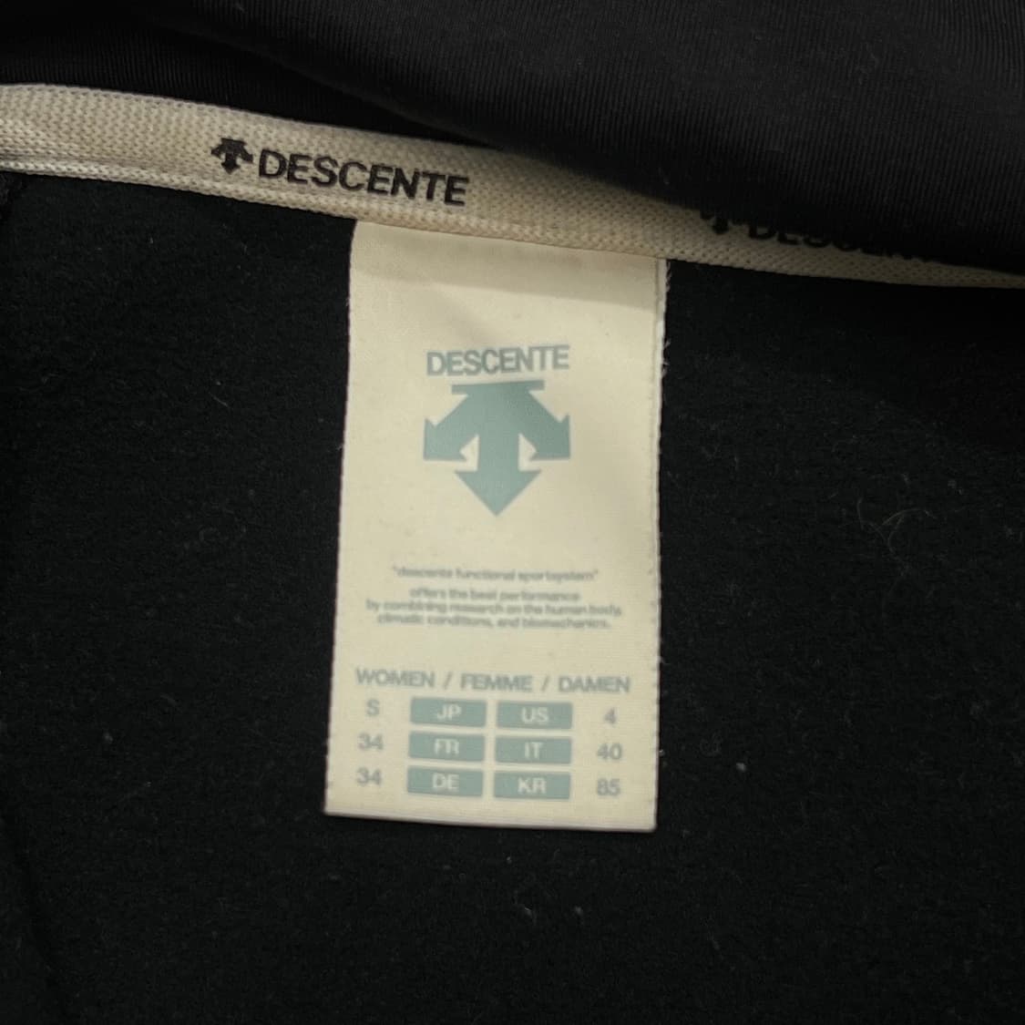 [우먼90] 데상트 후드집업 상품이미지3