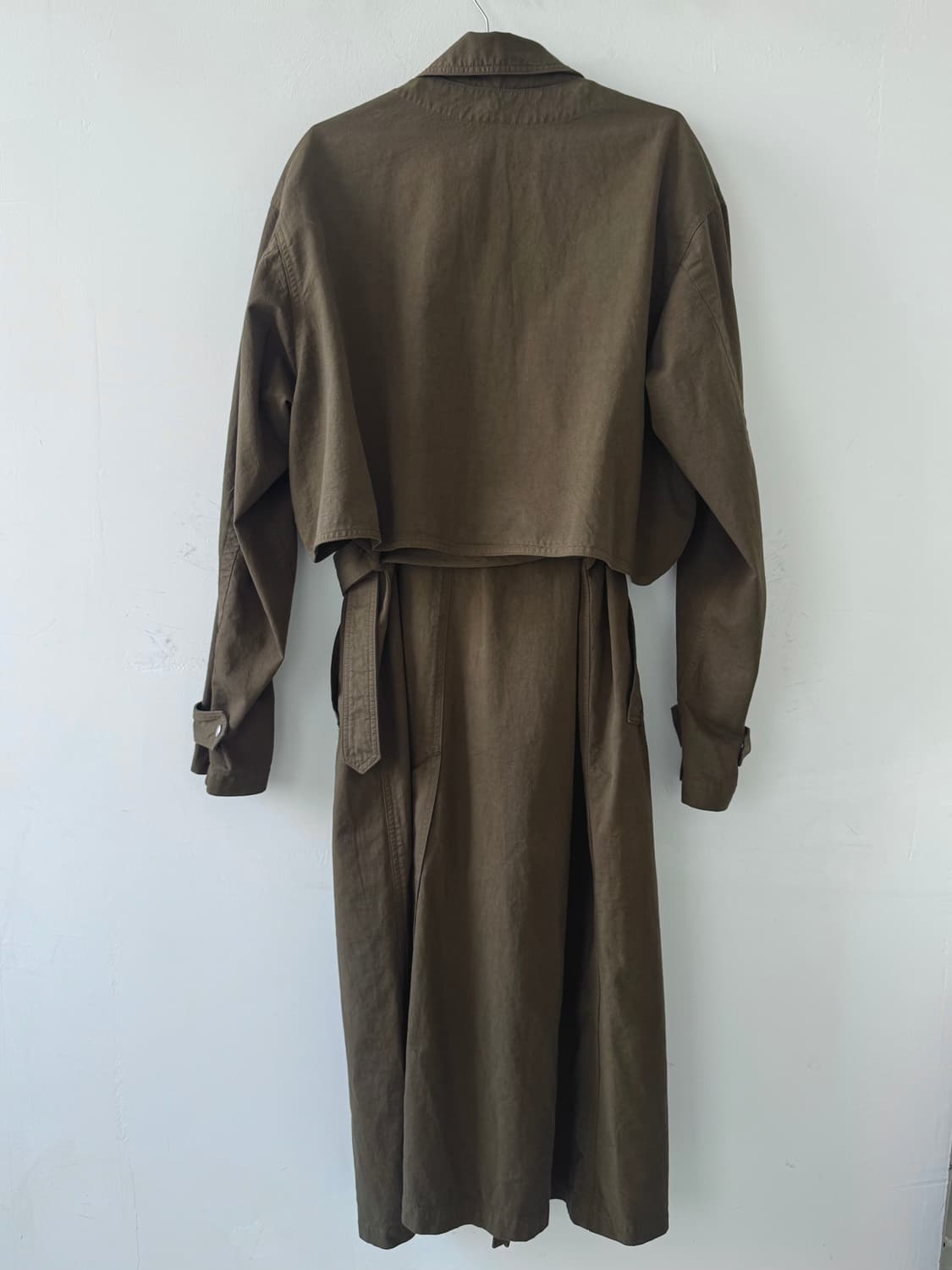 YOKE coat 요크 벨티드 코트 상품이미지10