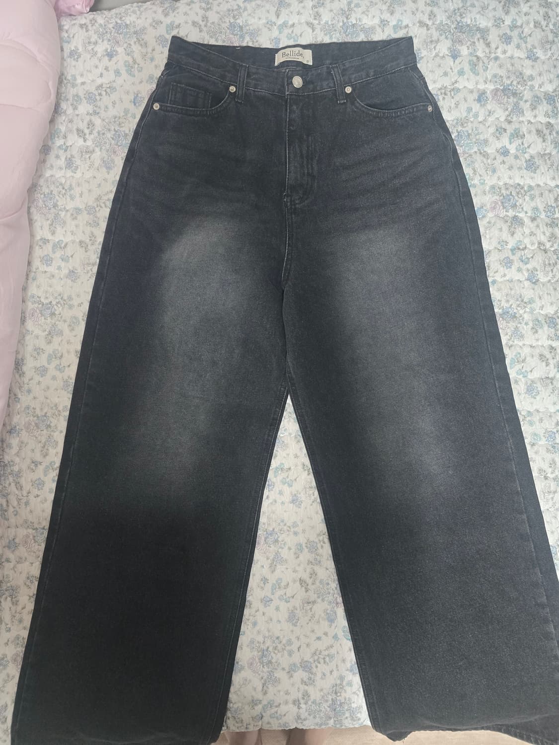 여성 베이델리 오션 와이드 데님팬츠 
흑청 XL  상품이미지5