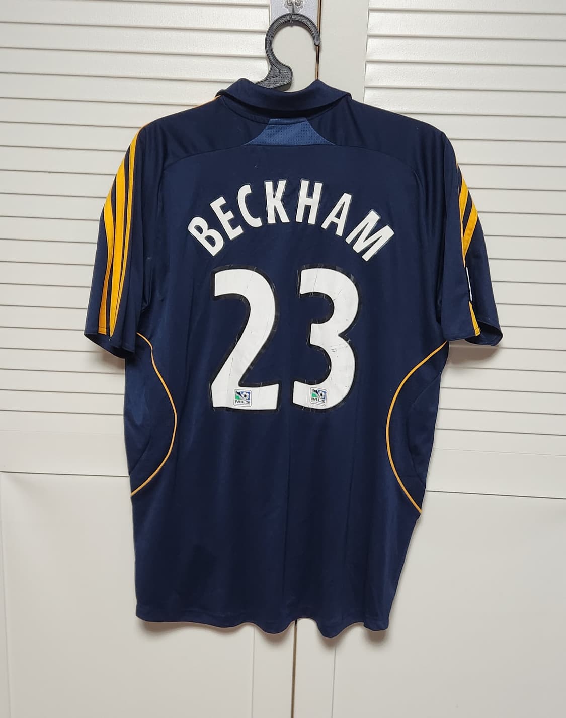 07-08 LA 갤럭시 어웨이 아디다스 유니폼 반팔 상품이미지3