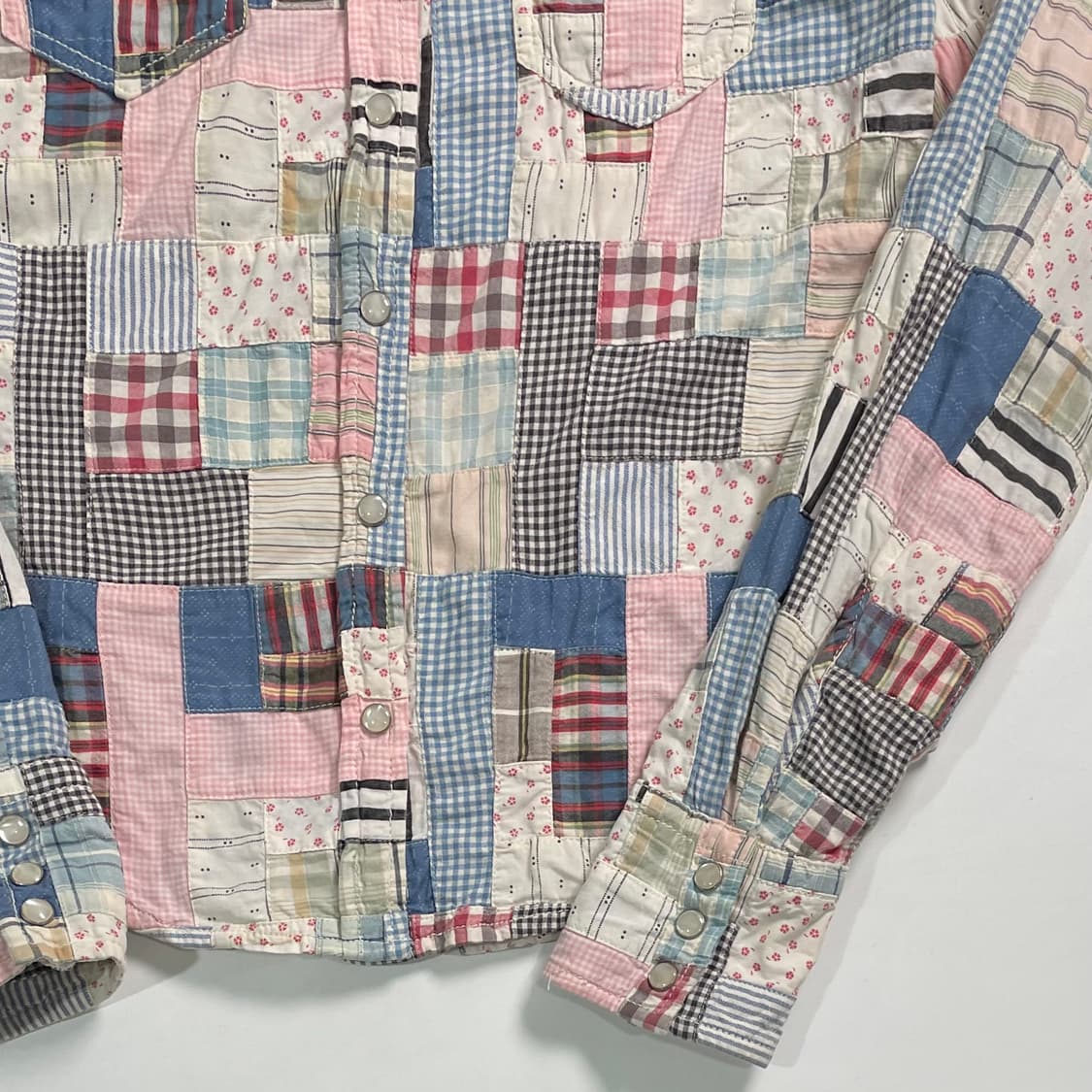 폴로 랄프로렌 우먼스 패치워크 웨스턴 셔츠 상품이미지4