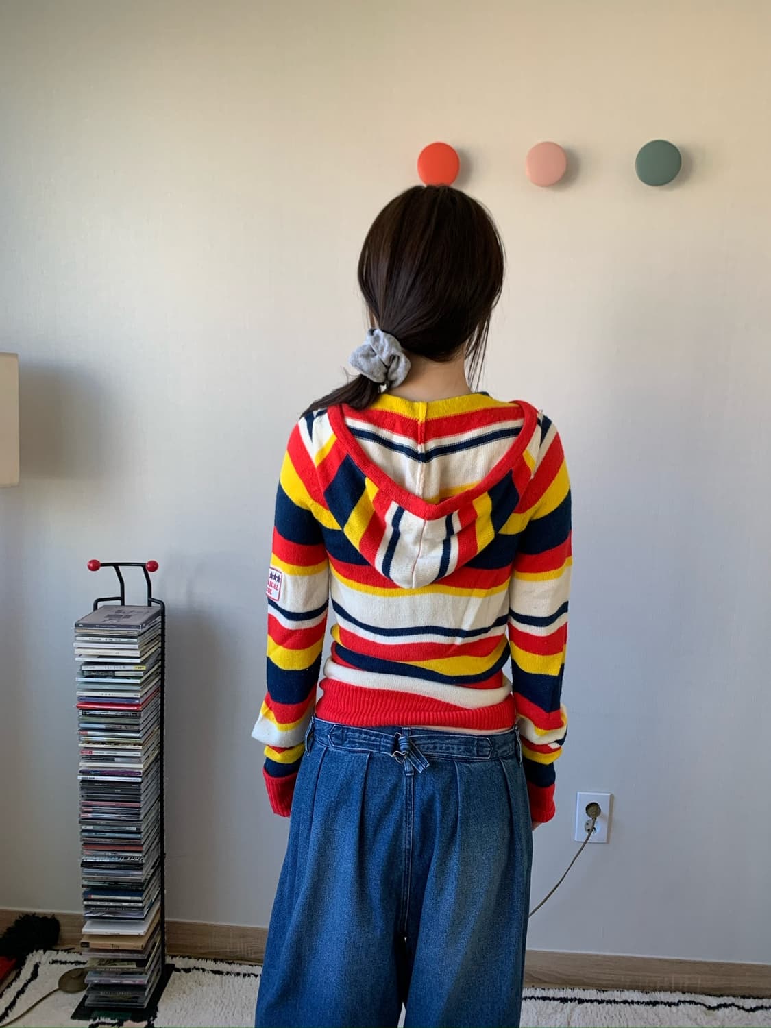 kitsch stripe.. knit zip-up 상품이미지6