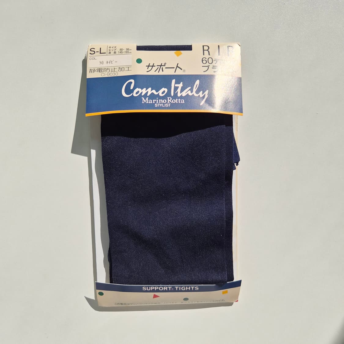 Como Italy Marino Rotta 네이비 60데니아 팬티스타킹 상품이미지1