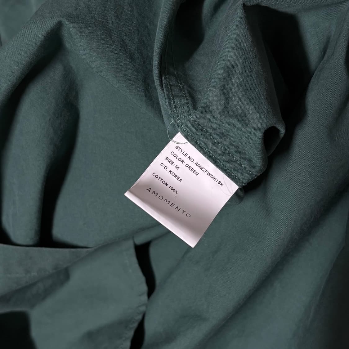 Amomento Square Pocket Oversized Shirt 상품이미지4