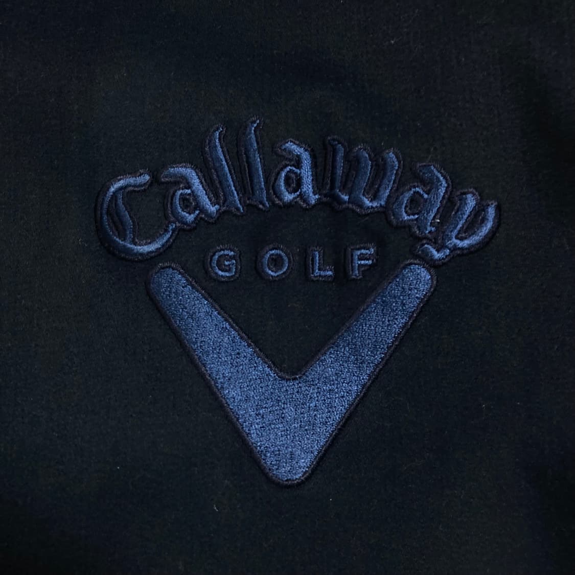 캘러웨이 스몰 자수 로고 네이비 골프 자켓 상품이미지2