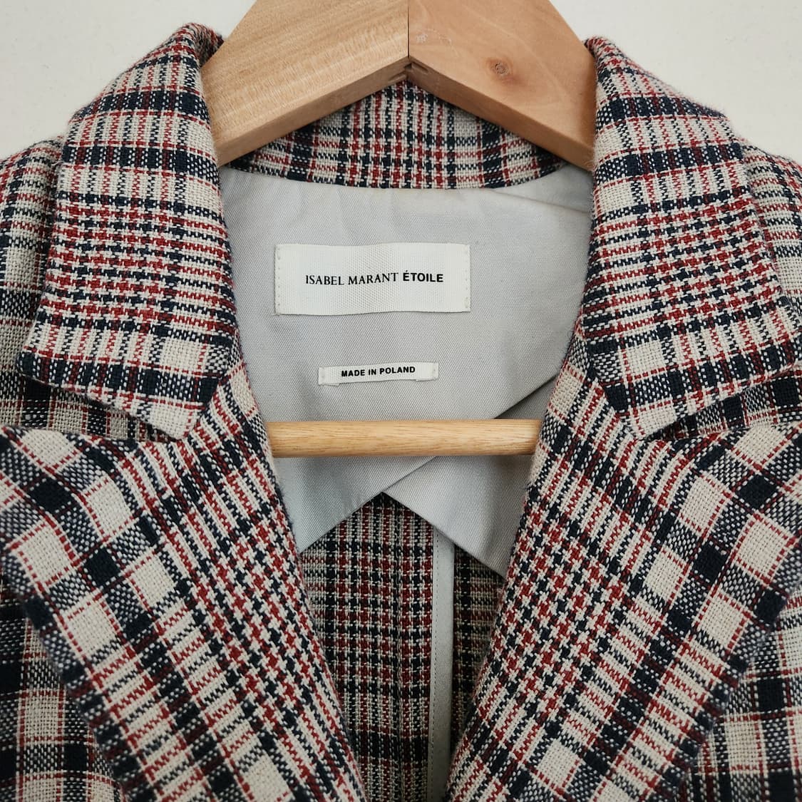 이자벨마랑 체크 린넨 블레이저 (34) 상품이미지2