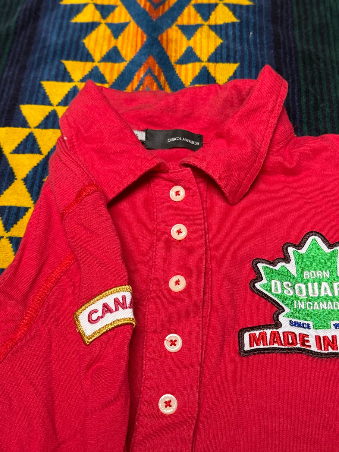 *빈티지 디스퀘어드 폴로셔츠 xs(여성) 상품이미지4