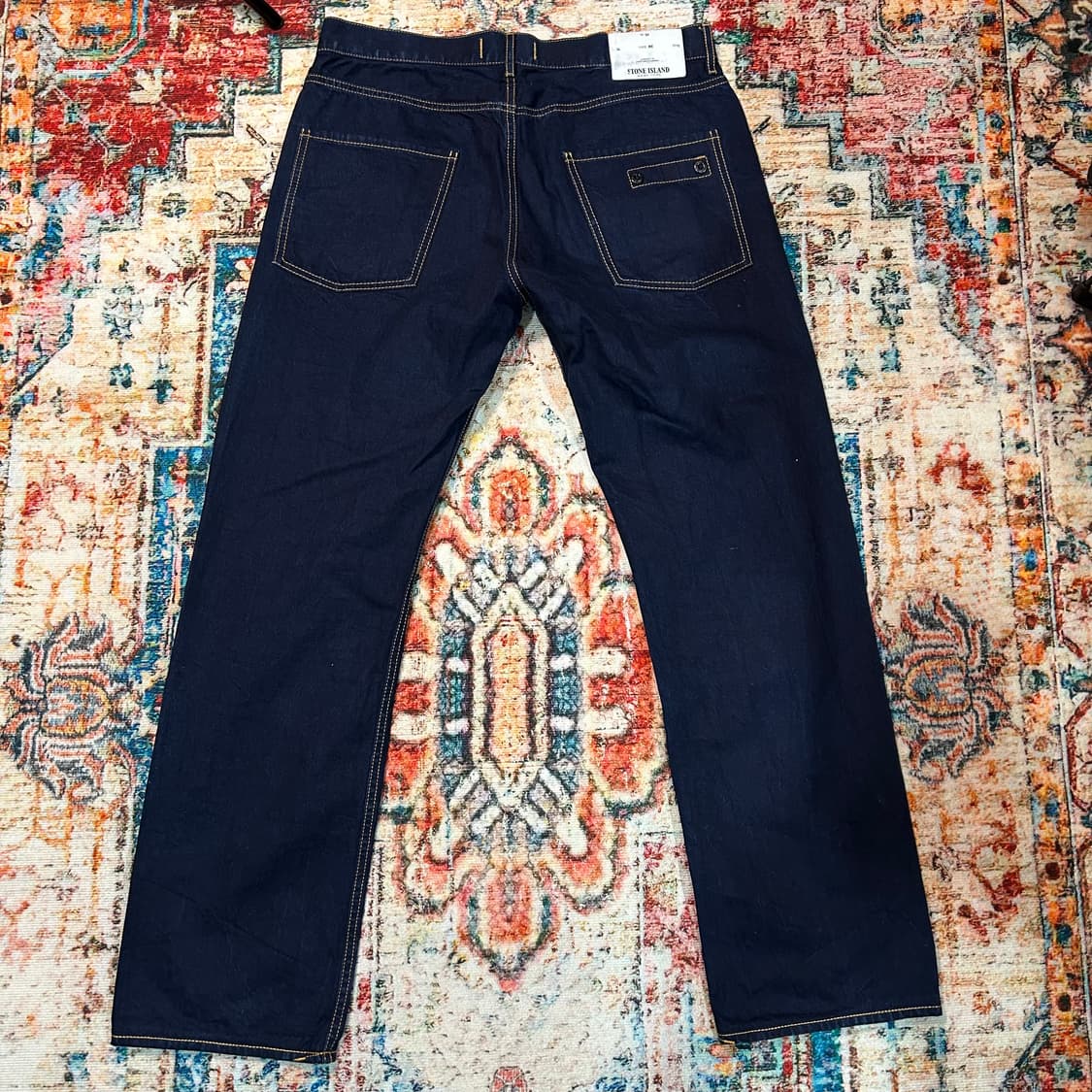 [32] 스톤 아일랜드 셀비지 생지 데님팬츠 상품이미지2