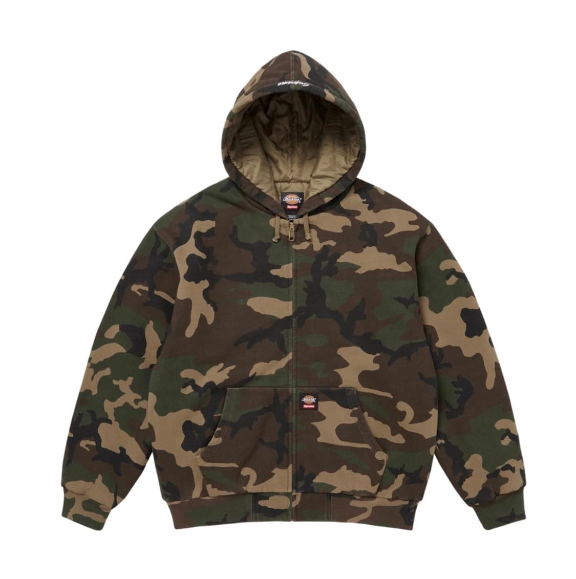 [새상품] 슈프림 디키즈 후드 25FW 카모 L 상품이미지1