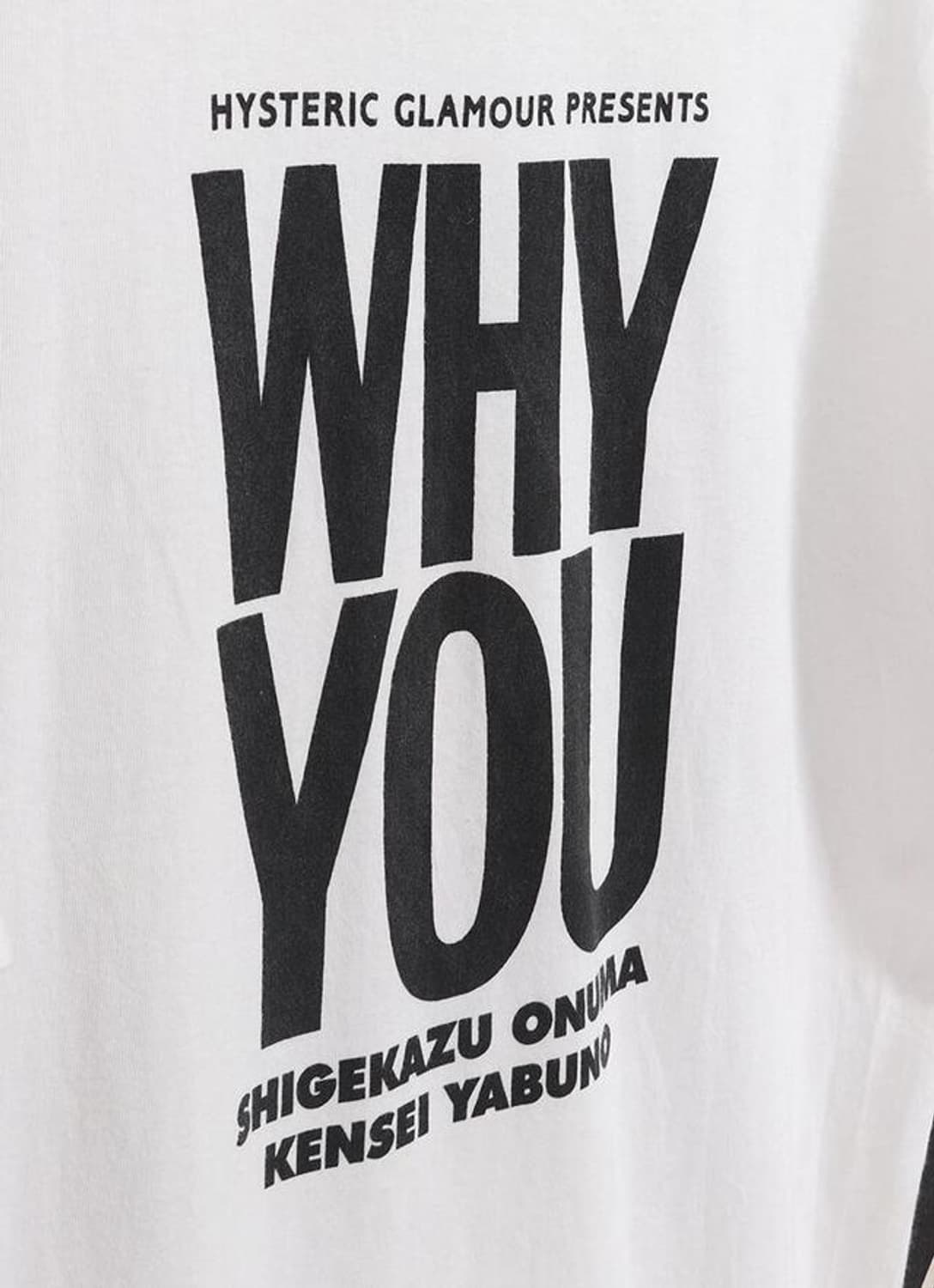 Hysteric Glamour Why You 2019's T-shirts 상품이미지9