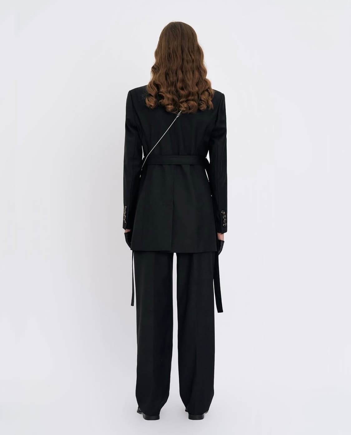 가브리엘리 Gabriellee 벨티드 테일러드 자켓 상품이미지3