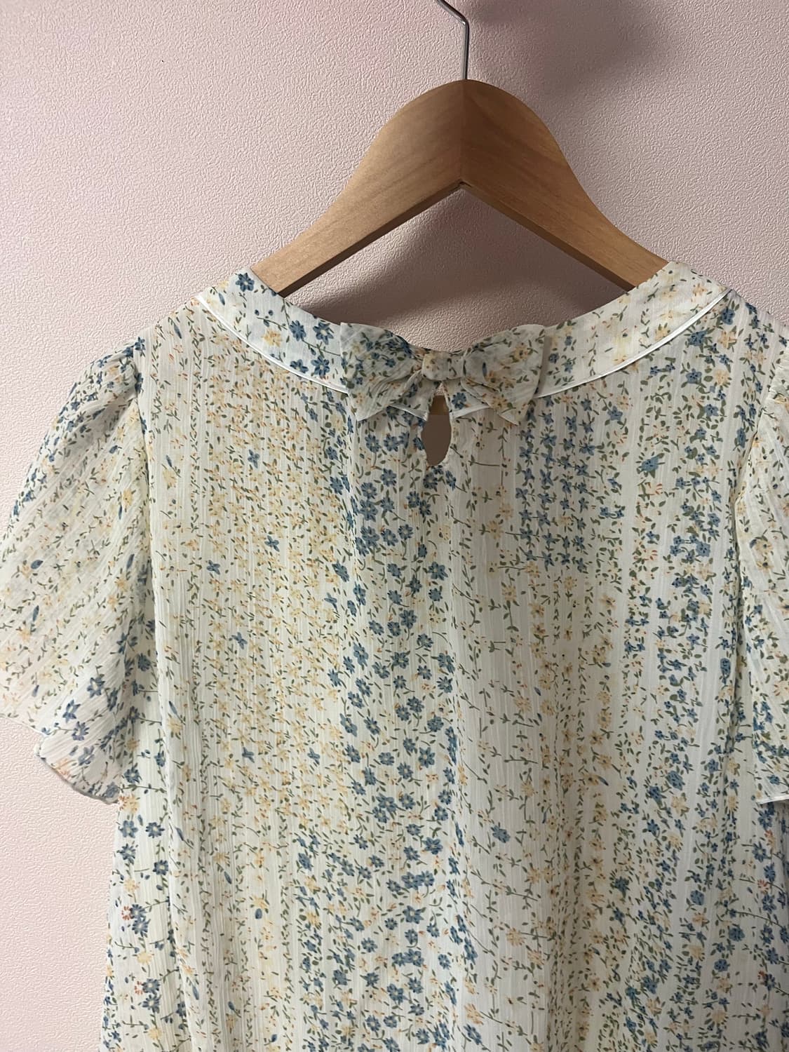 빈티지 꽃블라우스 상품이미지2