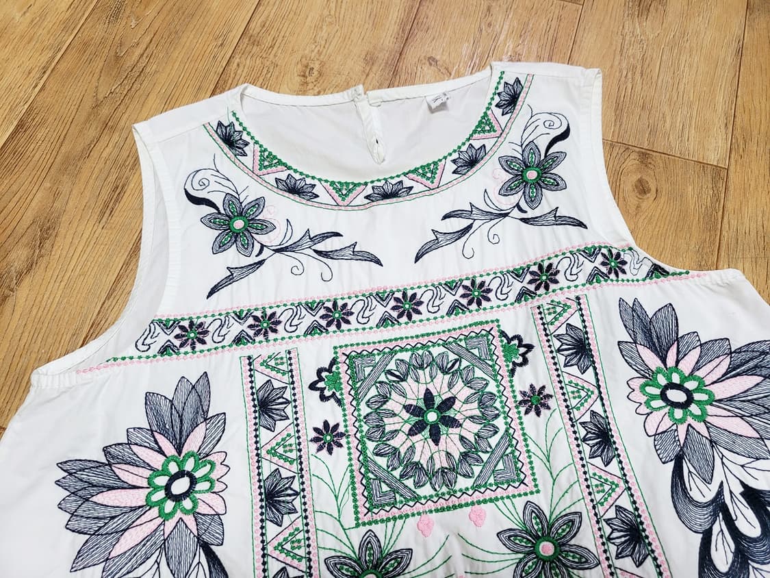 QSYR 자수원피스 프리사이즈  상품이미지2