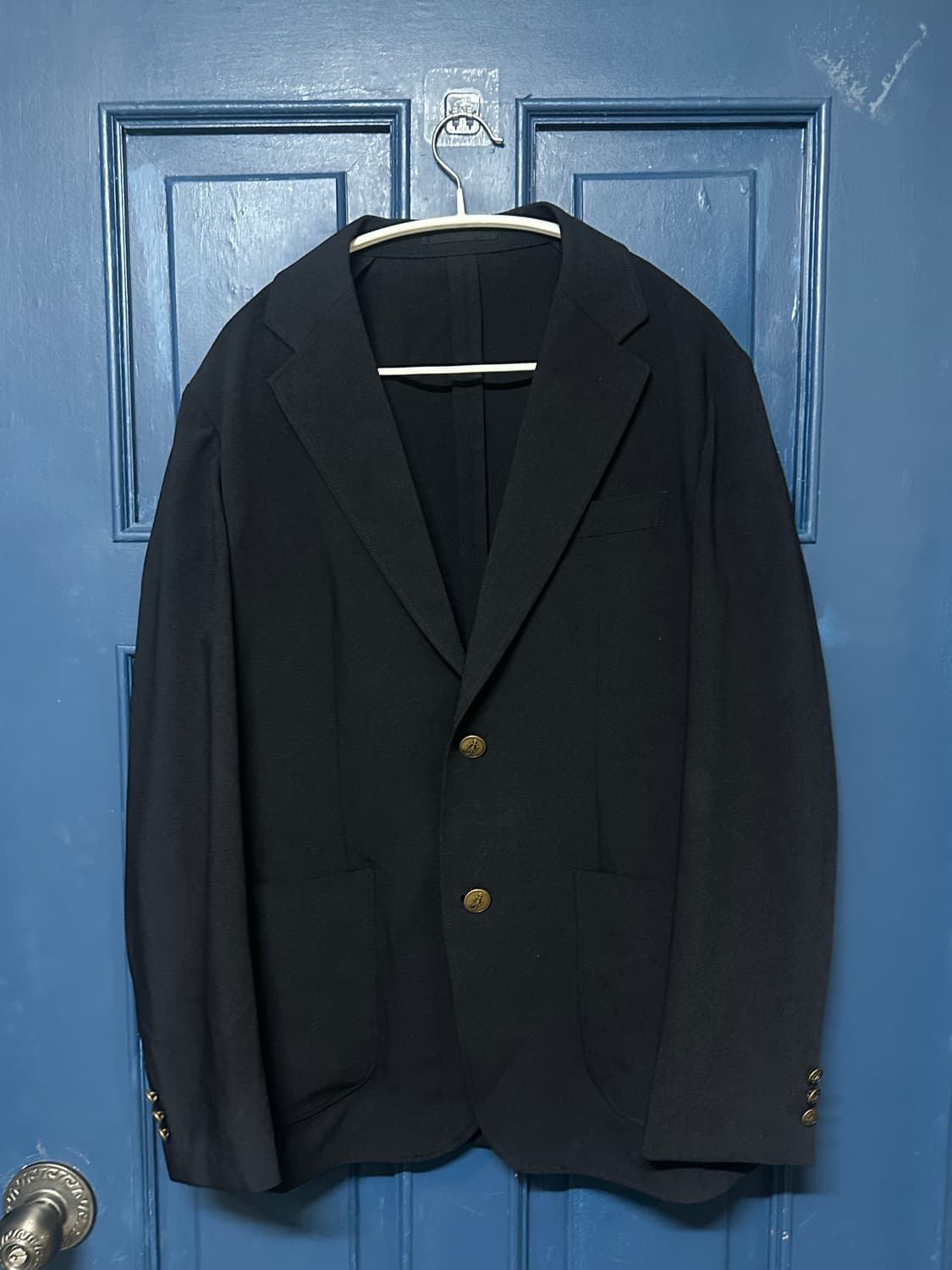 유니클로 x JW 앤더슨 블레이저 네이비 L 상품이미지3