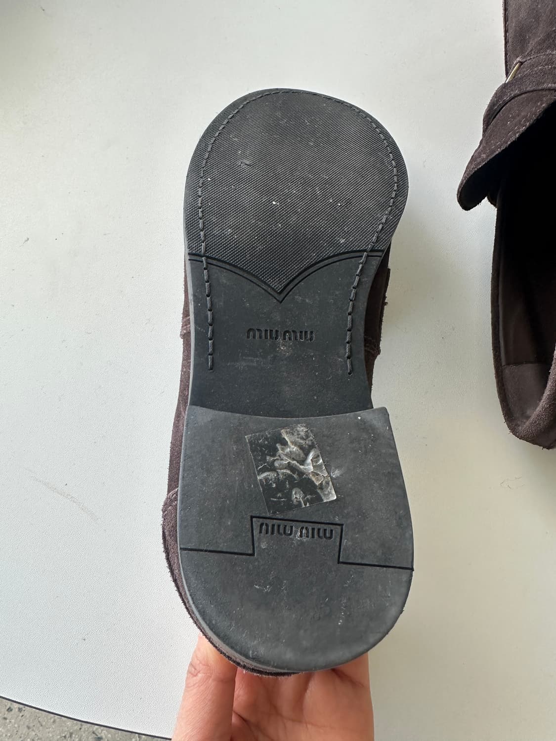 미우미우페니로퍼 38 / 거의새상품  상품이미지6