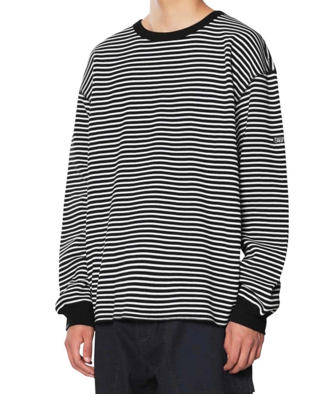 디스이즈네버댓 와플 롱슬리브 긴팔티 블랙 XL 상품이미지4