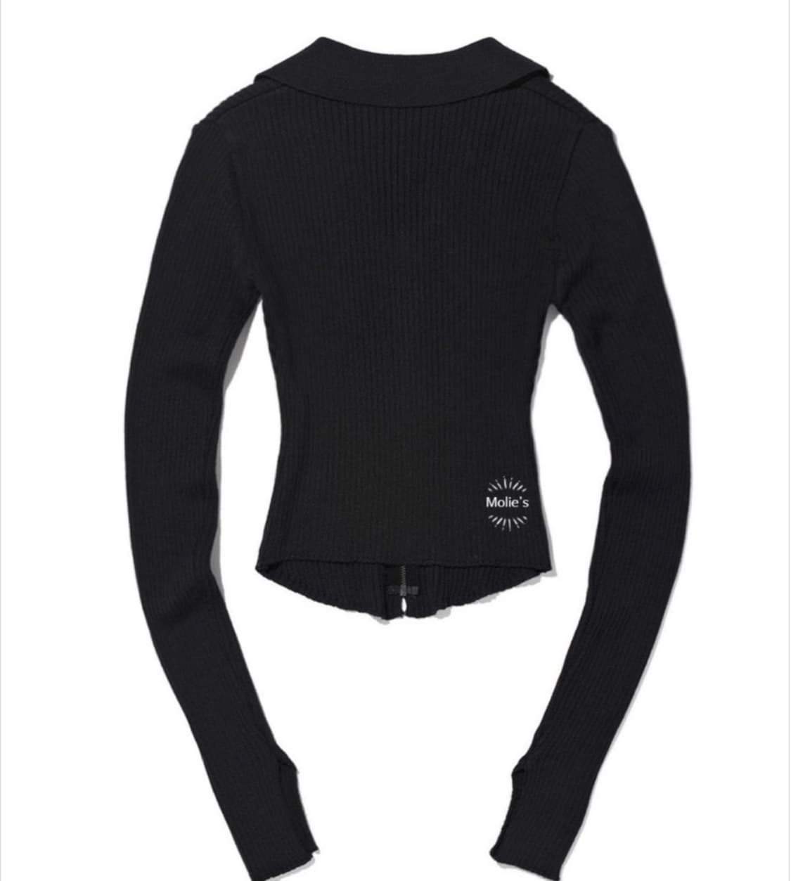 미스치프 니트 롱슬리브 셔츠 상품이미지2