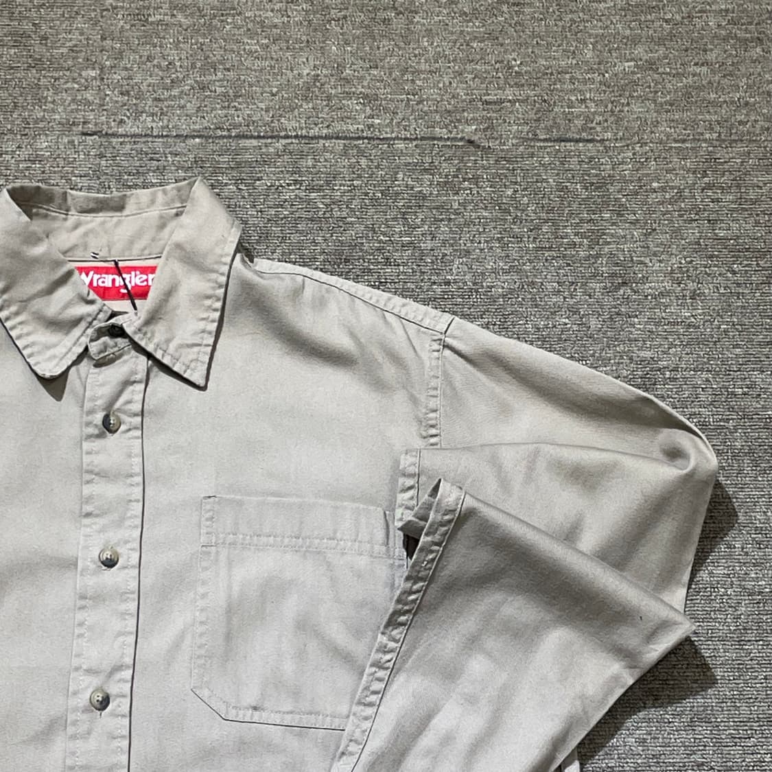 (M) Wrangler 랭글러 코튼 워크 셔츠 상품이미지4