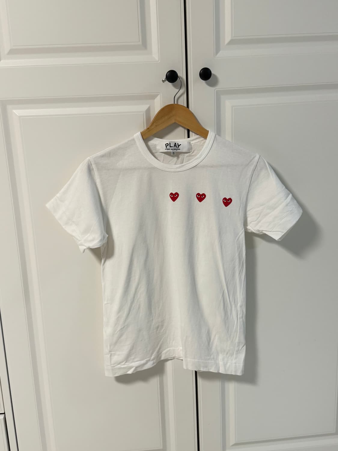 꼼데가르송 반팔 xs  상품이미지5