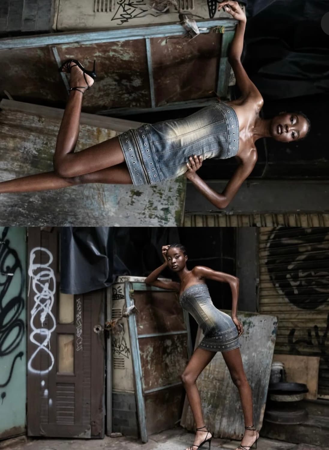 에이서스튜디오 데님 원피스 상품이미지4