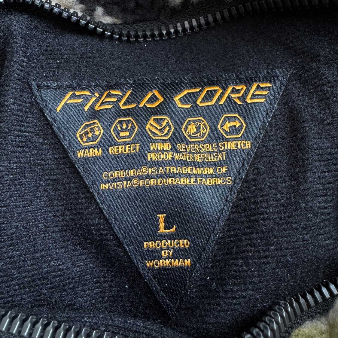 필드코어 제팬 카모 풀오버 플리스 자켓 상품이미지5