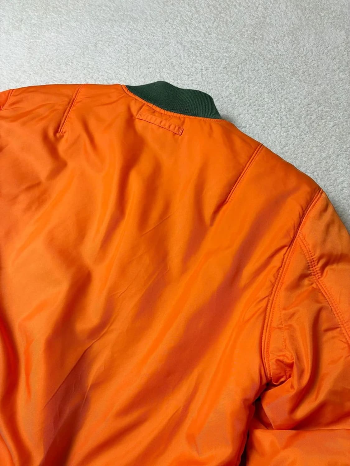 알파인더스트리 카모 Ma-1 리버시블 블루종 자켓 PN6460    상품이미지8