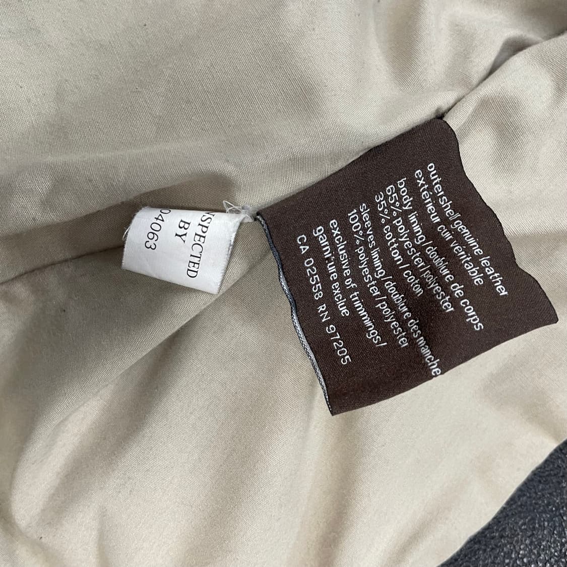 Danier 우먼스 빈티지 워싱 가죽 자켓 상품이미지4